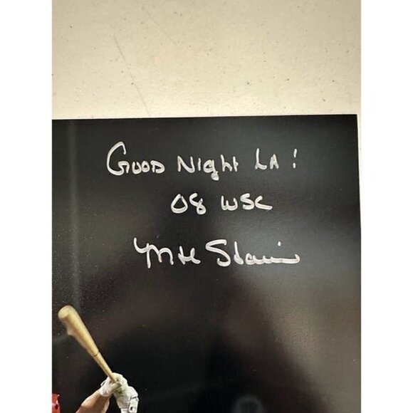 Matt Stairs signed "Goodnight" autographed Philadelphia Phillies 16x20 Photo JSA - Picture 2 of 3